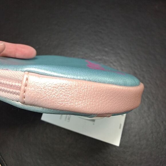 Betsey Johnson pastel rainbow coin purse - Picture 4 of 6